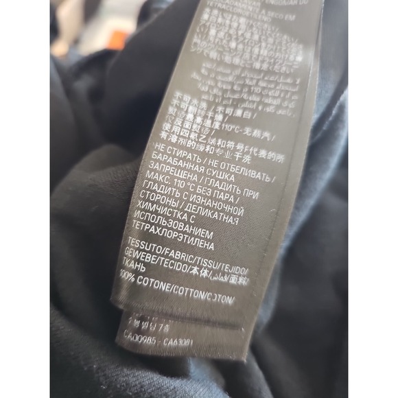 BALENCIAGA UNISEX Black Velvet Wide Leg Pant & Full Zip Sweater Sweatsuit M TP01 - Picture 13 of 14